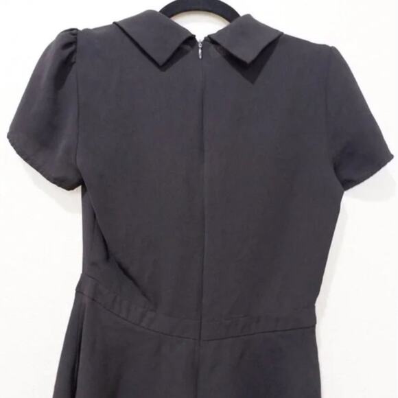 Forever 21 fit and flare blouse with lace and collar detail - Picture 4 of 5